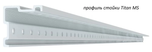 Стеллаж металлический Титан МС-750 3000x1000x800/3