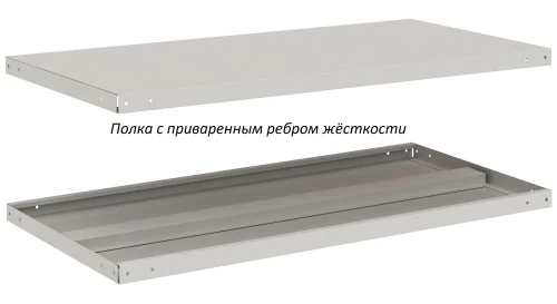 Стеллаж металлический Титан МС-750 1800x1200x300/4