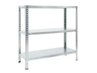 Стеллаж металлический Практик ES 75KD/75x30/3 оцинкованный