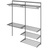 Гардеробная система Практик Home Optima G180 графит